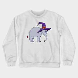 Witch Elephant Crewneck Sweatshirt